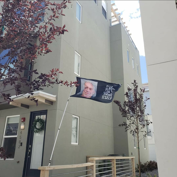 One of my neighbors providing your weekly reminder-