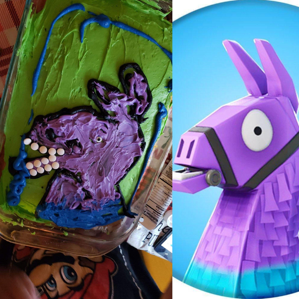 One of these loot lamas had rendering troubles