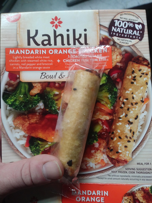 ONE sesame seed ONE And dont get me started on the broccoli