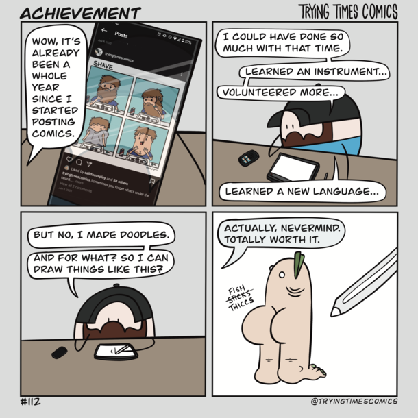 One year later oc