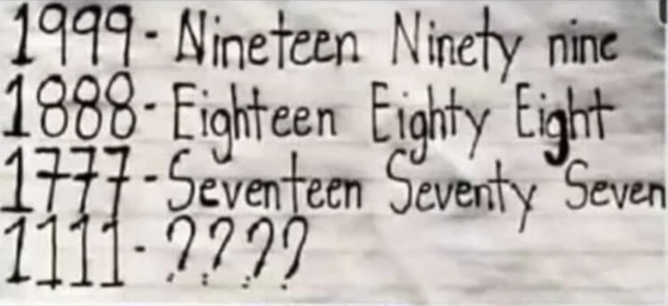Oneteen onety one