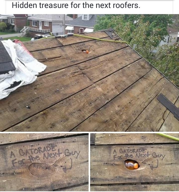 Only a roofer will truly appreciate this