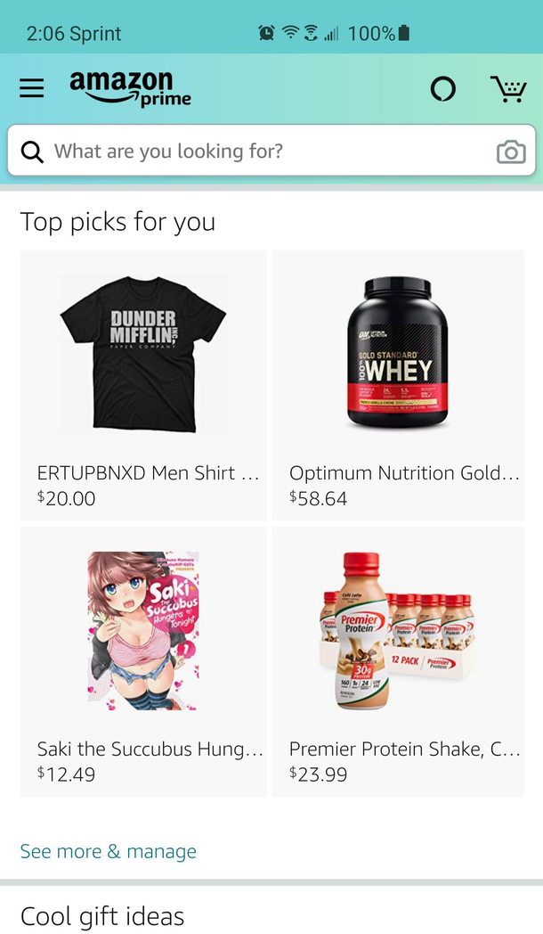 Only amazon understands me