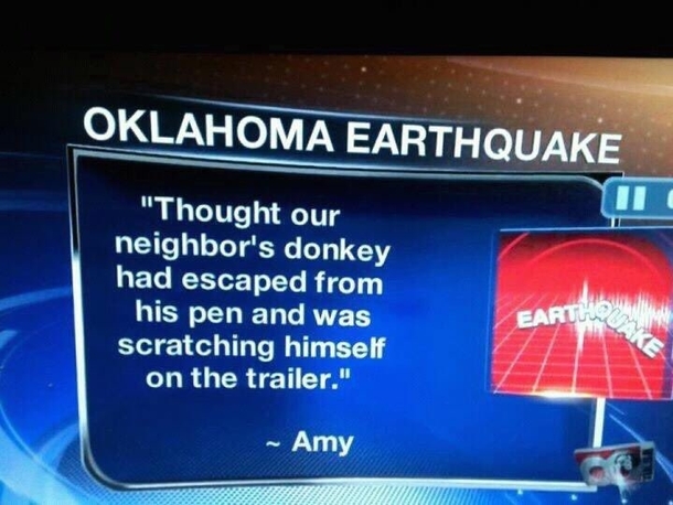 Only in Oklahoma