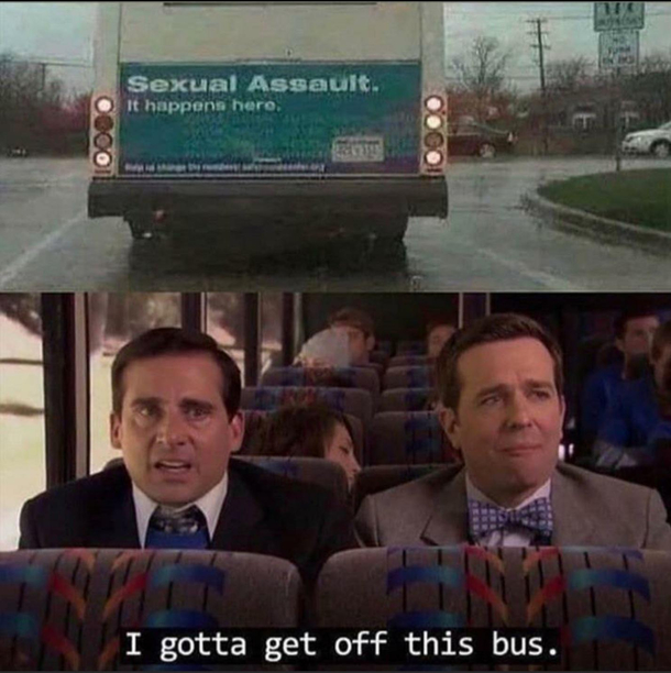 Oops wrong bus sorry
