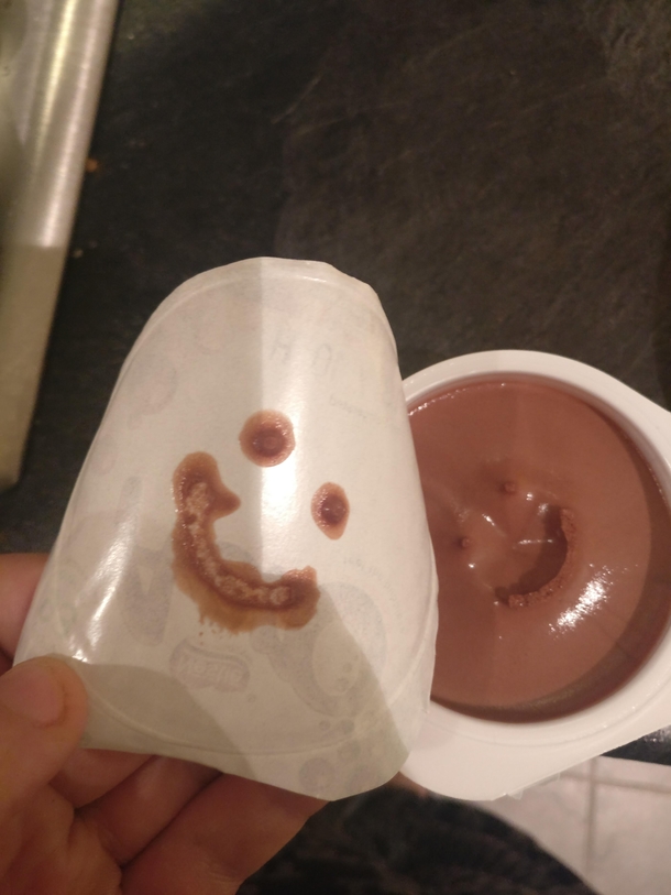Opened my yogurt to this 