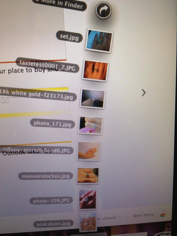 Opened the downloads folder on my girlfriends computer Uh oh