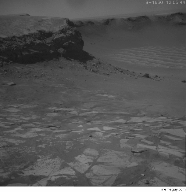 Opportunity backs out of Victoria crater