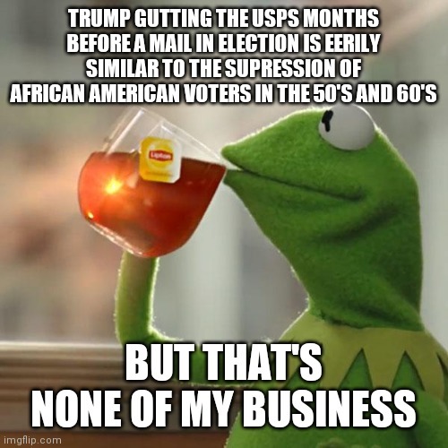 Orange you glad its getting harder to vote in a democracy