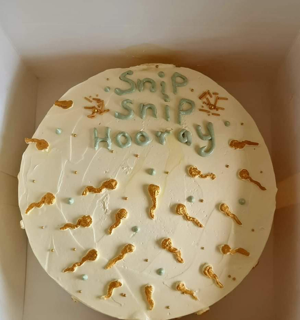 Ordered a babyshower cake got this