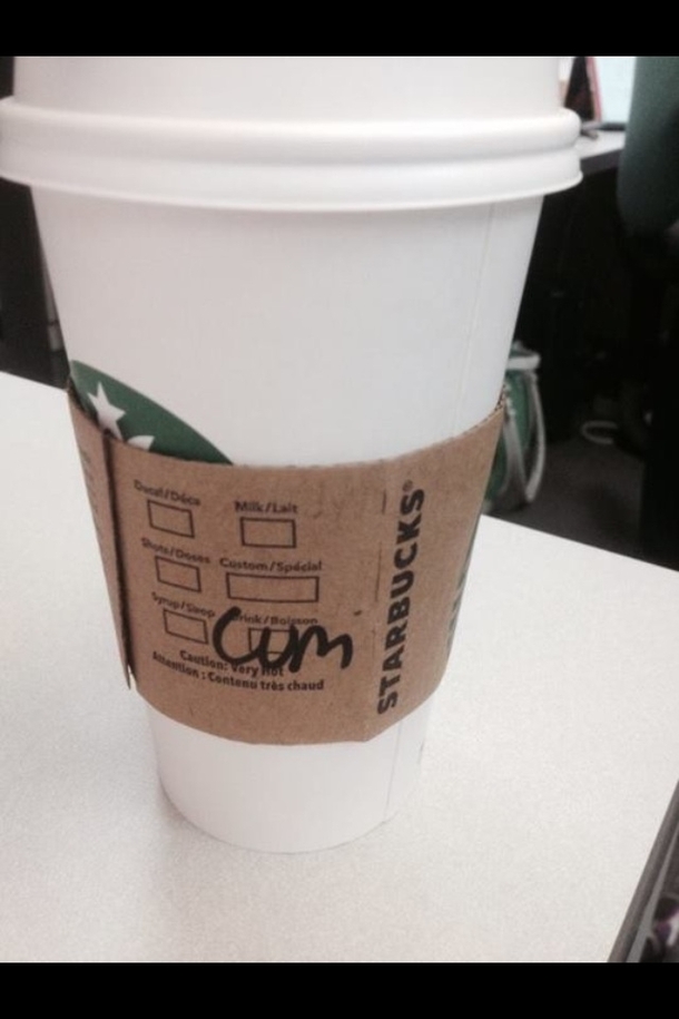 Ordered a White Mocha had to do a double take