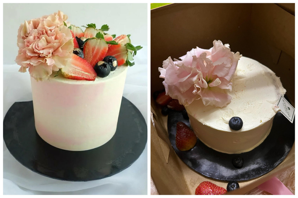 Ordered my sister a birthday cake