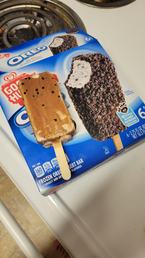 Oreo Ice Cream Bar
