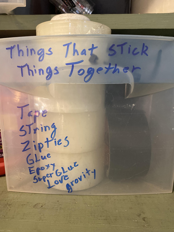 Organizing is fun