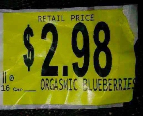 Orgasmic berries anyone