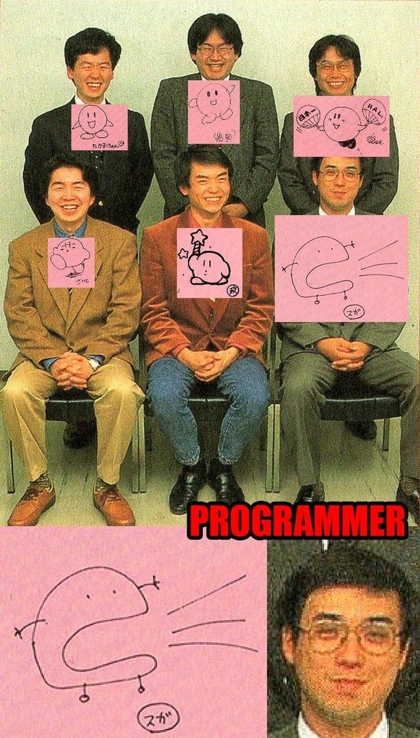 Original Kirby Team asked to draw Kirby