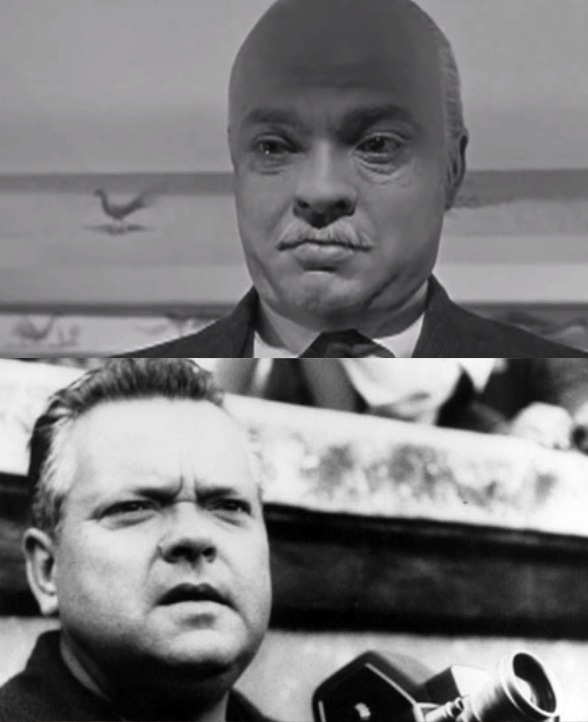 Orson Welles in  age  