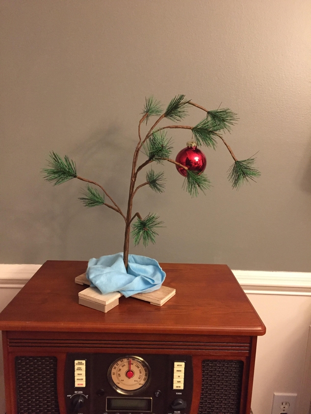 Our beautiful little Christmas tree
