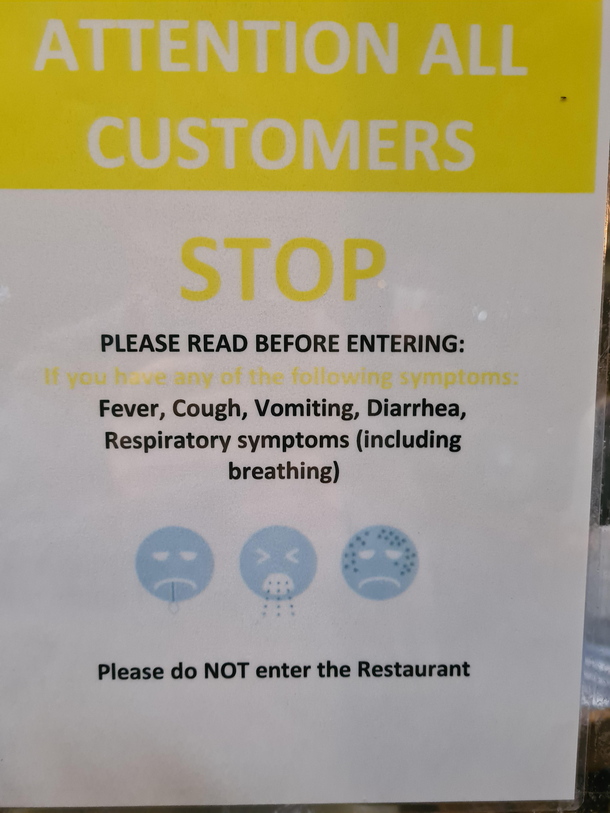 Our local ramen place wants to play things real safe
