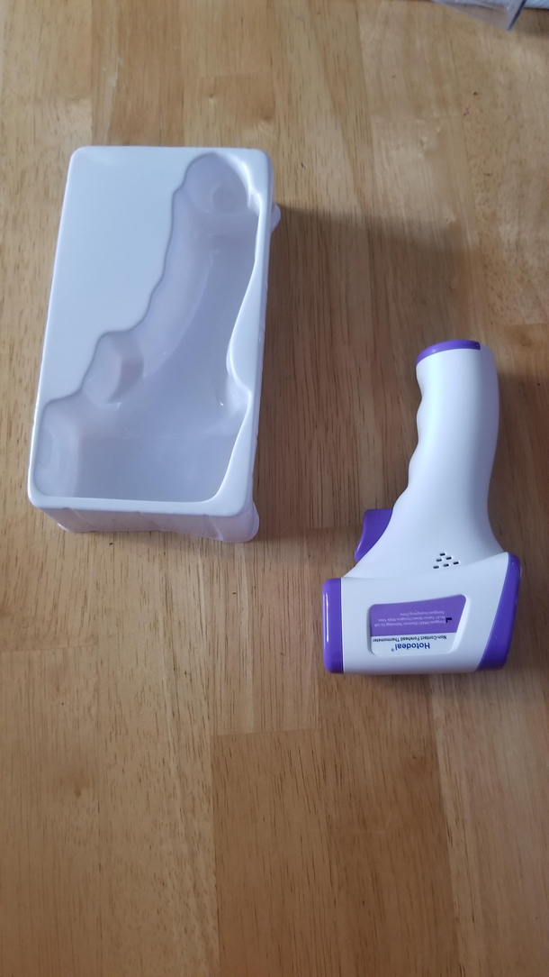 Our new thermometer my wife is excited about for some reason