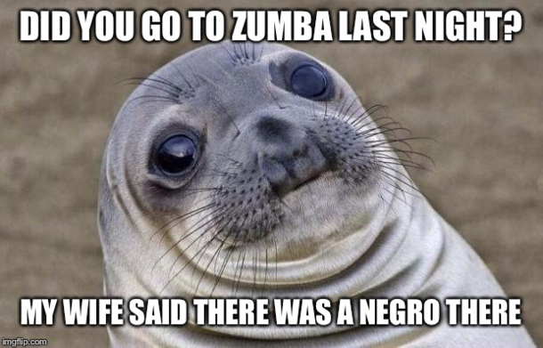 Our newest employee is a black girl from the US my father in law said this when he met her Apparently he thinks there is only one in our city in Australia