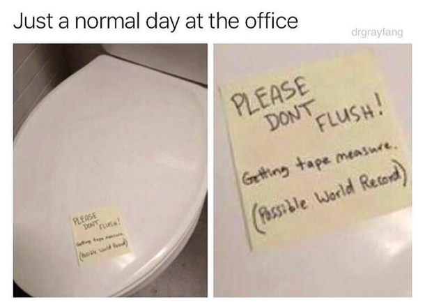 Our office is so competitive
