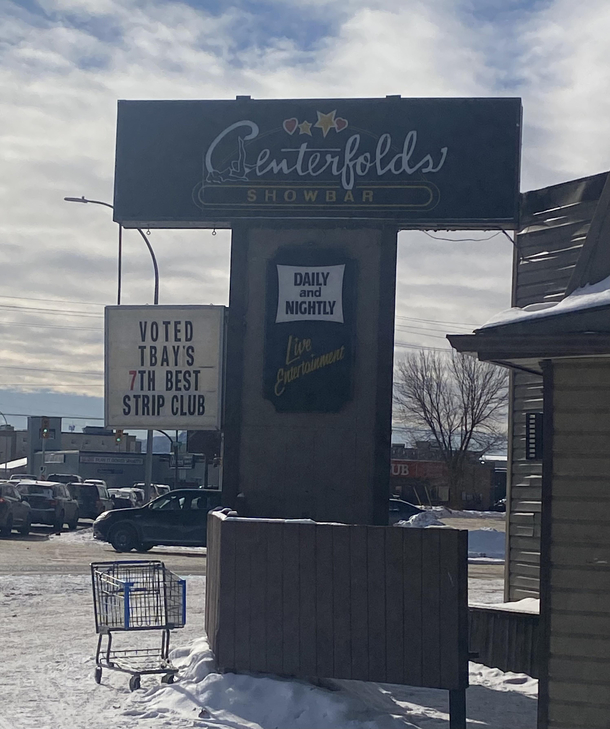 Our only strip club in town
