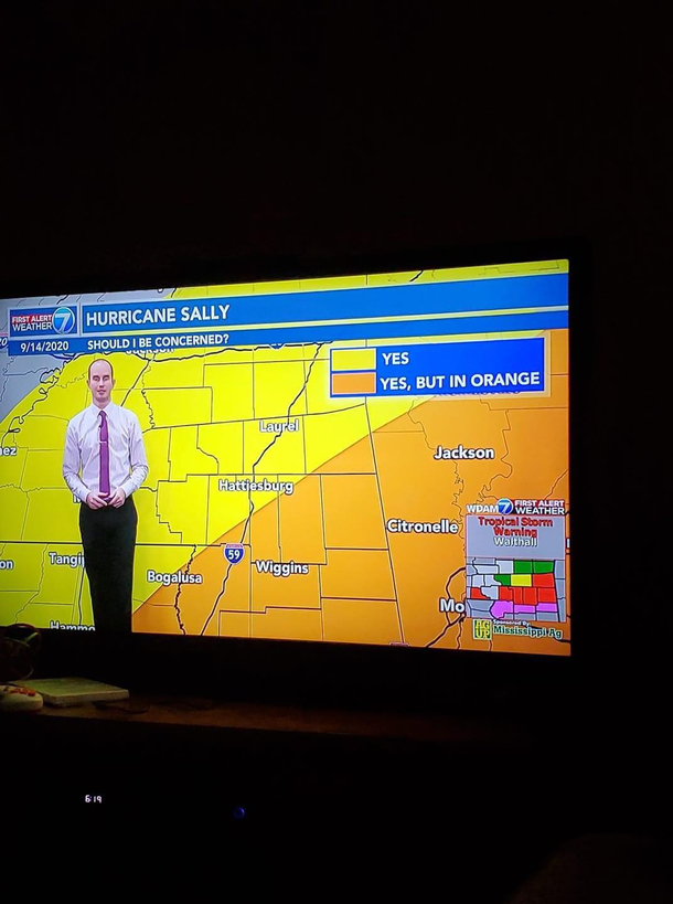 Our weather guy is so done with the stupid questions