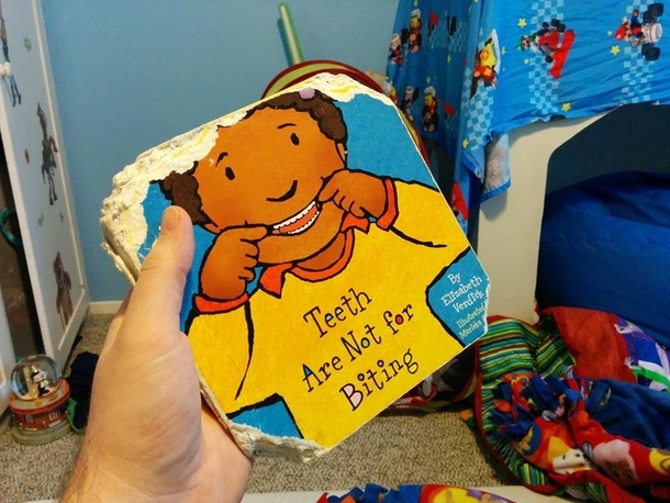 Our youngest son has a taste for irony