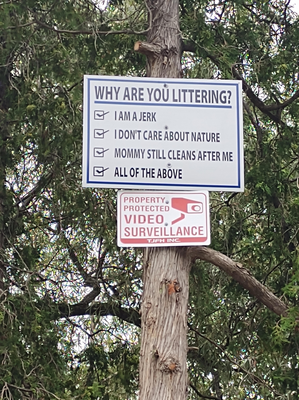 Out for a ride today on my  wheeler and came across this sign It was just outside the city limits down a dead end road I love how farmers tell it like it is