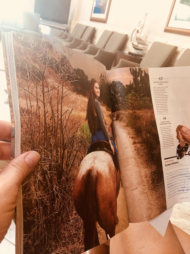 Out of the corner of my eye I thought my wife was reading an article about Kim Kardashian