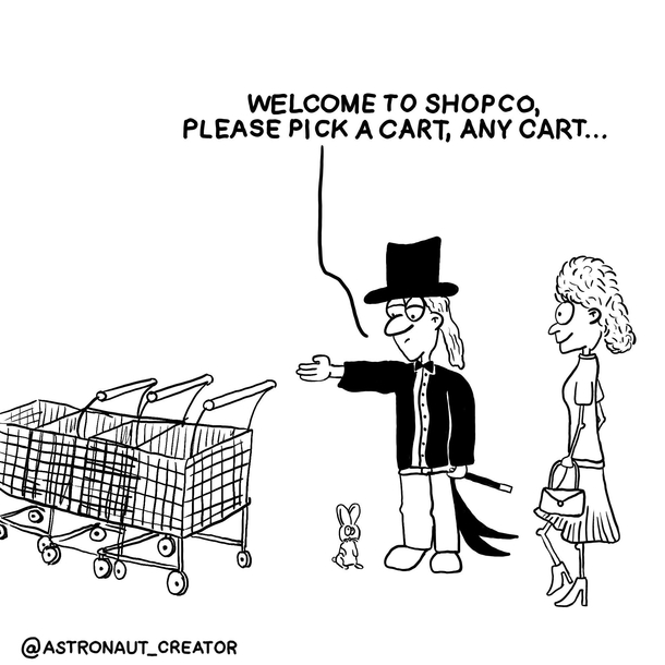 Out of work magician