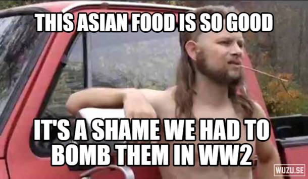Over heard this guy at dinner last night