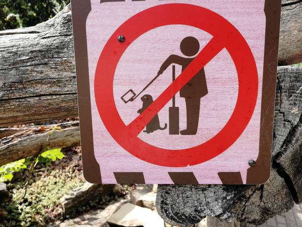 Over specific sign I found at a local Zoo Must have happened a lot