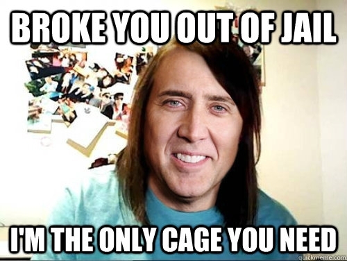Overly Attached Nicolas Cage