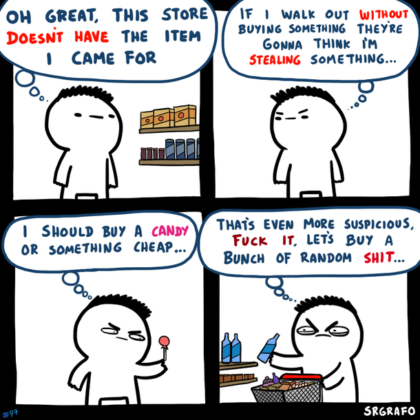 Overthinking  part 