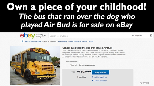 Own A Piece of Your Childhood