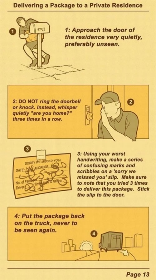 Page  of the delivery guys secret handbook