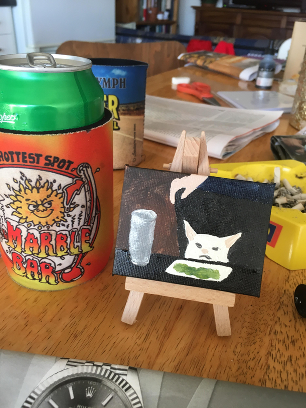 Painted this for my brother for Christmas