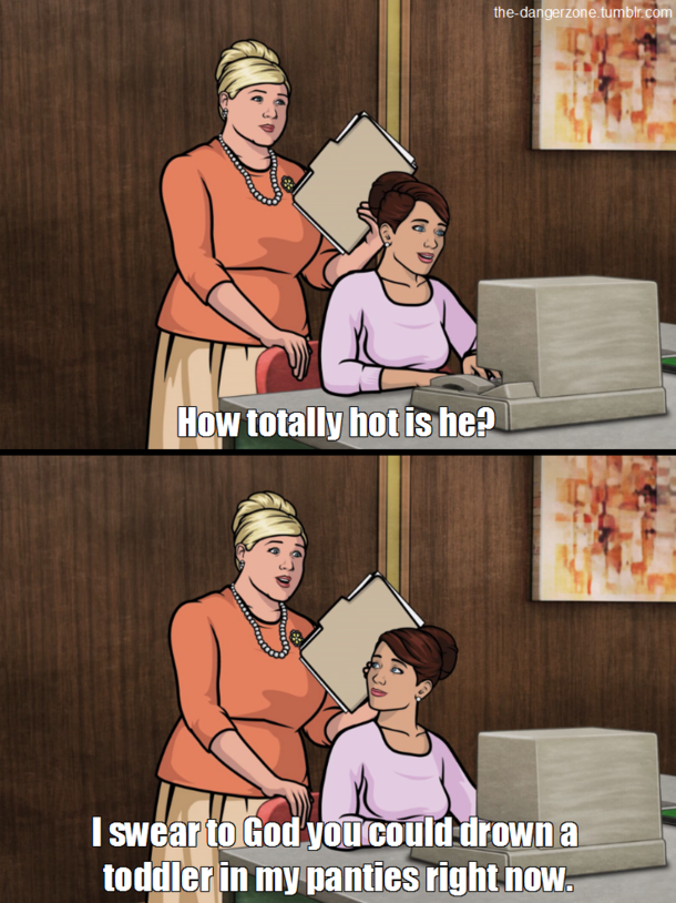 Pam from Archer everybody