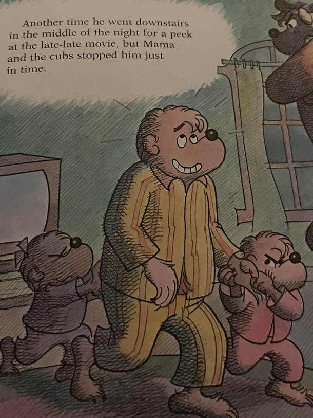 Papa Bear you naughty