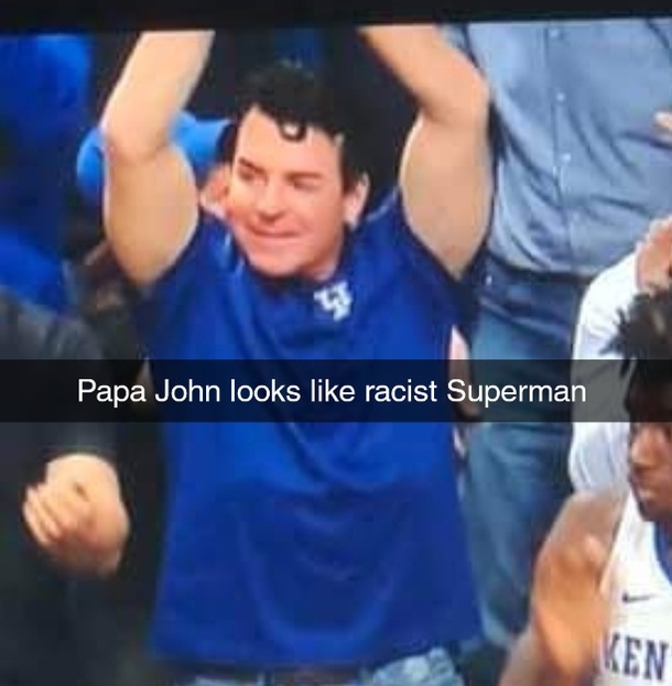 Papa John looks familiar