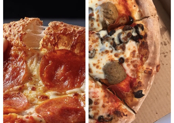Papa Johns new parmesan garlic crust