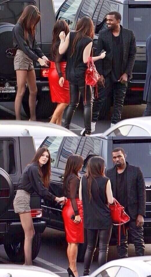 Paparazzi ruin Kanyes day