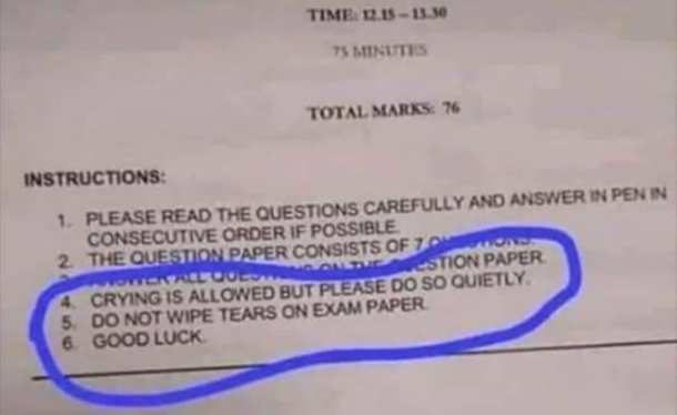 Paper Instructions Savage