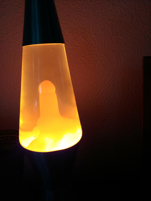 Pardon my lava lamp