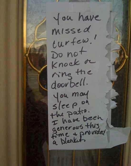Parent letter