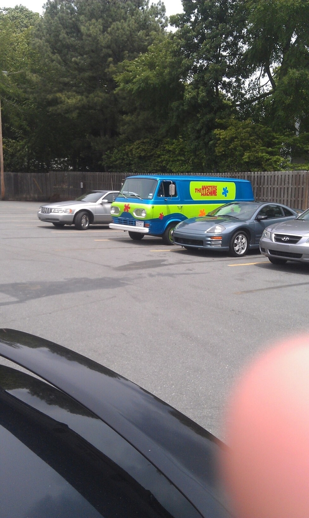 Parked at the grocery store where I work The dude that got out had a green shirt on and a goatee