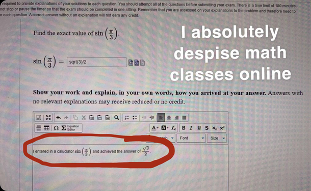 Pass any math exam with this one simple trick