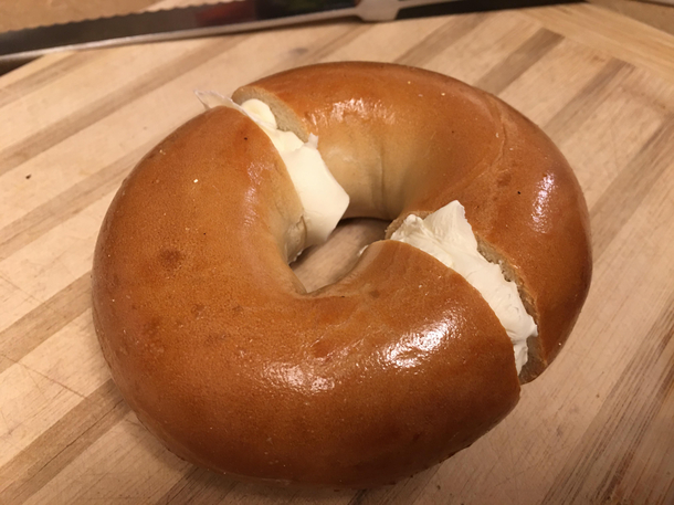 Passive-aggressive bagel